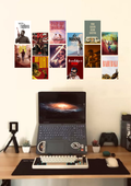 Tollywood Mass Wall | Telugu Movie Wall Poster Pack | 12 Pieces A5